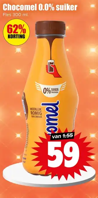 Dirk Chocomel 0.0% suiker aanbieding