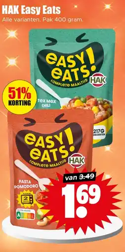 Dirk HAK Easy Eats aanbieding