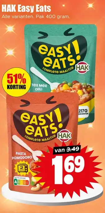 Dirk HAK Easy Eats aanbieding