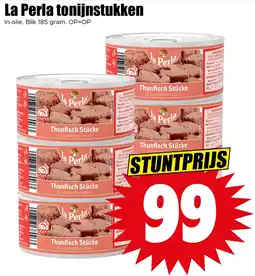 Dirk La Perla tonijnstukken aanbieding