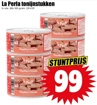 Dirk La Perla tonijnstukken aanbieding