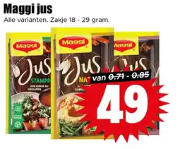 Dirk Maggi jus aanbieding