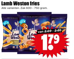 Dirk Lamb Weston fries aanbieding