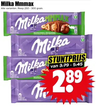Dirk Milka Mmmax aanbieding