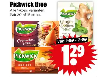 Dirk Pickwick thee aanbieding