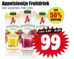 Dirk Appelsientje Fruitdrink aanbieding