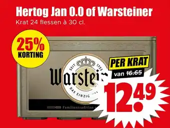 Dirk Warsteiner aanbieding