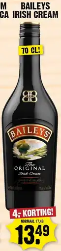 Dirk Baileys irish cream aanbieding