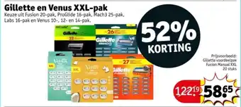 Kruidvat Gillette en Venus XXL pak aanbieding