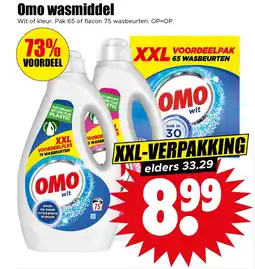 Dirk Omo wasmiddel aanbieding