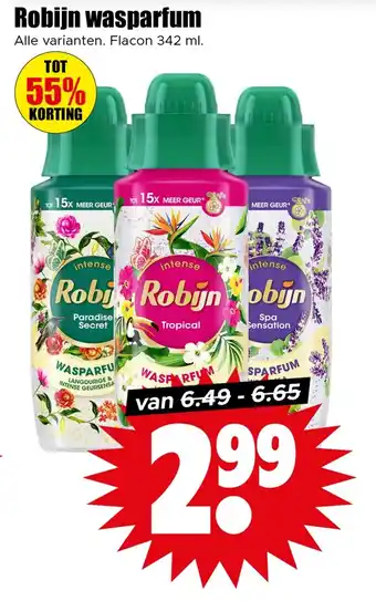 Dirk Robijn wasparfum aanbieding