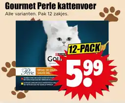 Dirk Gourmet Perle kattenvoer aanbieding