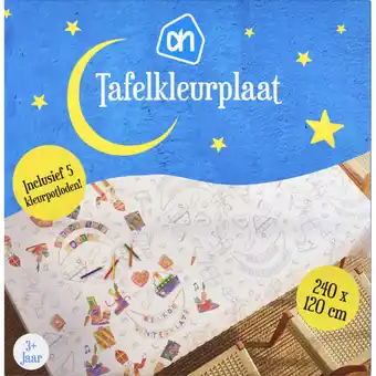 Albert Heijn AH Inkleurtafelkeed Sint aanbieding
