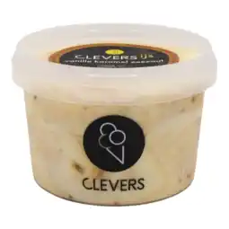 Albert Heijn Clevers Vanille karamelzeezout ijs aanbieding