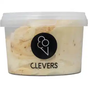 Albert Heijn Clevers Vanille karamelzeezout ijs aanbieding