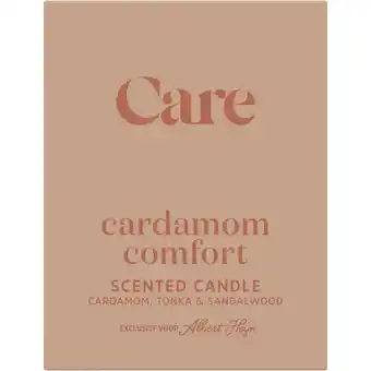 Albert Heijn Care Gift candle comfort cardamom aanbieding