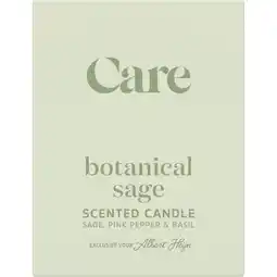 Albert Heijn Care Gift candle botanical sage aanbieding