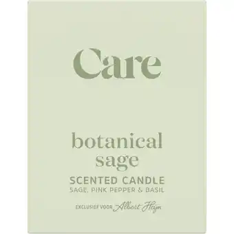 Albert Heijn Care Gift candle botanical sage aanbieding