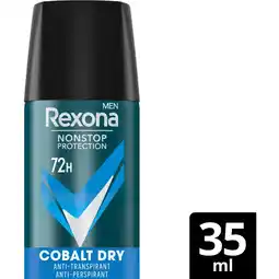 Albert Heijn Rexona Protection cobalt dry anti-transpirant aanbieding