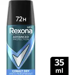 Albert Heijn Rexona Protection cobalt dry anti-transpirant aanbieding