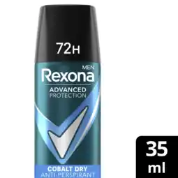 Albert Heijn Rexona Protection cobalt dry anti-transpirant aanbieding