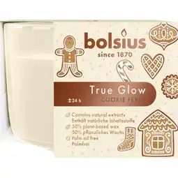 Albert Heijn Bolsius Geurglas true glow cookie fever 9cm aanbieding