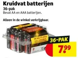 Kruidvat Kruidvat Batterijen aanbieding