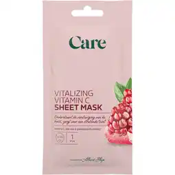 Albert Heijn Care Vitalizing vitamin C sheet mask aanbieding