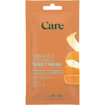 Albert Heijn Care Vibrance vitamin C sheet mask aanbieding