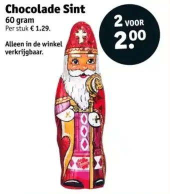 Kruidvat Chocolade Sint aanbieding