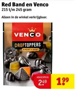 Kruidvat Red Band en Venco aanbieding