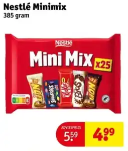 Kruidvat Nestlé Minimix aanbieding