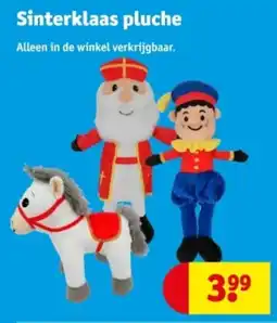 Kruidvat Sinterklaas pluche aanbieding