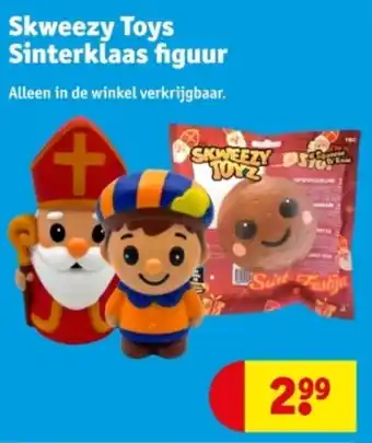Kruidvat Skweezy Toys Sinterklaas figuur aanbieding