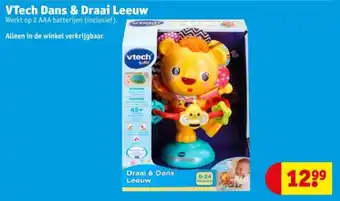 Kruidvat VTech Dans & Draai Leeuw aanbieding