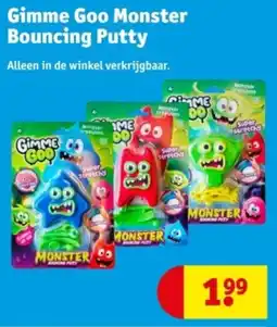 Kruidvat Gimme Goo Monster Bouncing Putty aanbieding