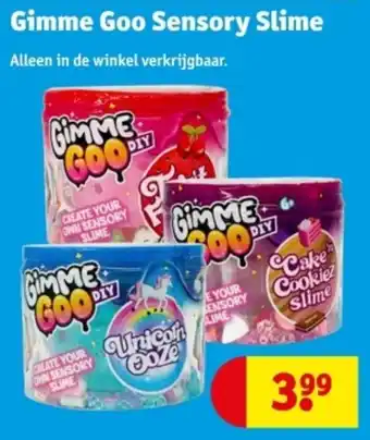 Kruidvat Gimme Goo Sensory Slime aanbieding