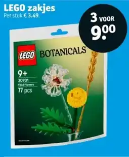 Kruidvat Lego zakjes aanbieding