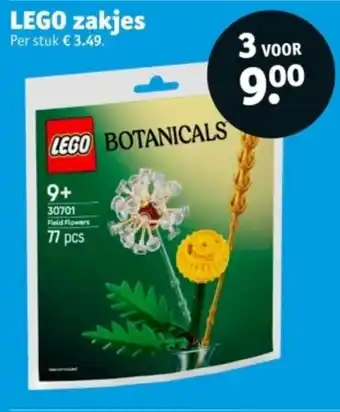 Kruidvat Lego zakjes aanbieding