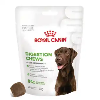 Welkoop Royal Canin Adult Supplement Digestion Chews - Hondensnacks - Gevogelte - 160gram aanbieding