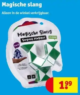 Kruidvat Magische slang aanbieding