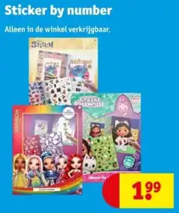 Kruidvat Sticker by number aanbieding