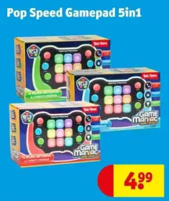 Kruidvat Pop Speed Gamepad 5in1 aanbieding