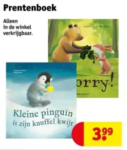 Kruidvat Prentenboek aanbieding