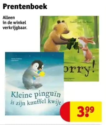 Kruidvat Prentenboek aanbieding