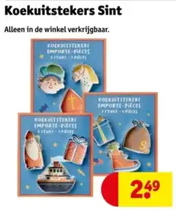 Kruidvat Koekuitstekers Sint aanbieding