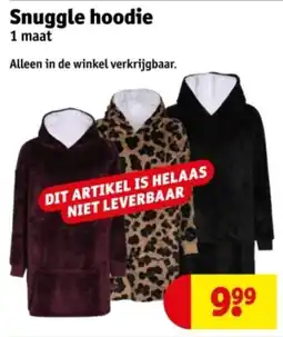 Kruidvat Snuggle hoodie aanbieding