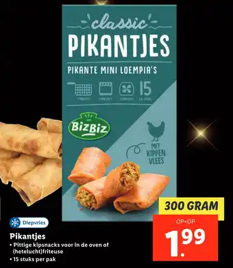 Lidl Pikantjes aanbieding