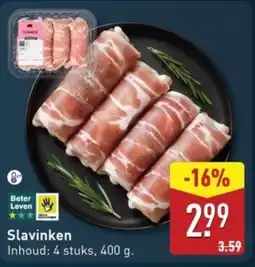 ALDI Slavinken aanbieding