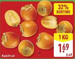 ALDI Kakifruit aanbieding